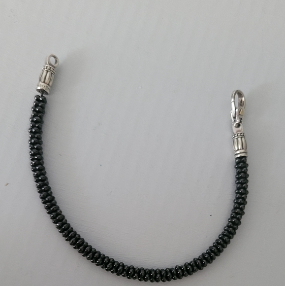 LAGOS .925 18K Black Ceramic Caviar Bracelet. Read description, please! - Picture 10 of 10